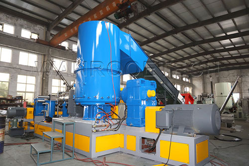 Plastic Film Bag Compactor Granulator Agglomerator Pelletizing Machine Agglomerator
