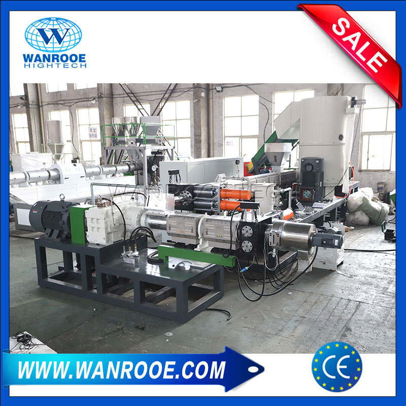 biodegradable plastic granulator, pbat granulator, pla granulator, biodegradable plastic pelletizer, granulator machine, biodegradable plastic recycling machine
